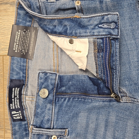 Gap Denim mid rise universal legging stretch jegging skinny blue jeans, sz 6 NWT - Picture 5 of 14